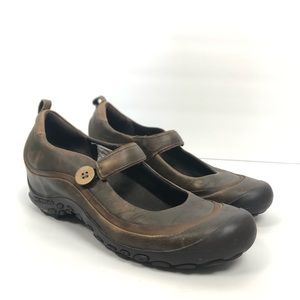 Merrell Plaza Emme Brown Mary Jane Shoes